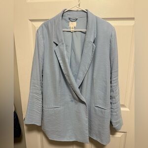 H&M Soft Blue Women's Blazer
